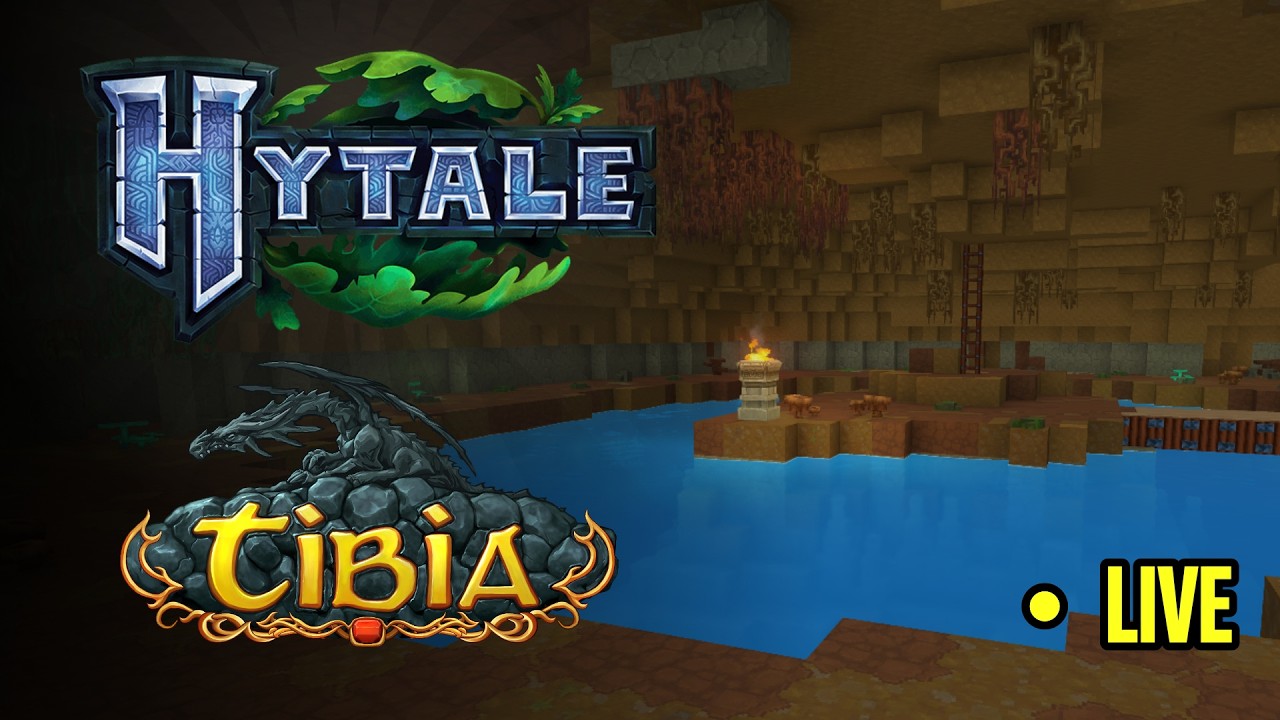 Hytale Criativo - Projeto Hytibia - Recriando Tibia no Hytale! Ep.19 - Rookgaard