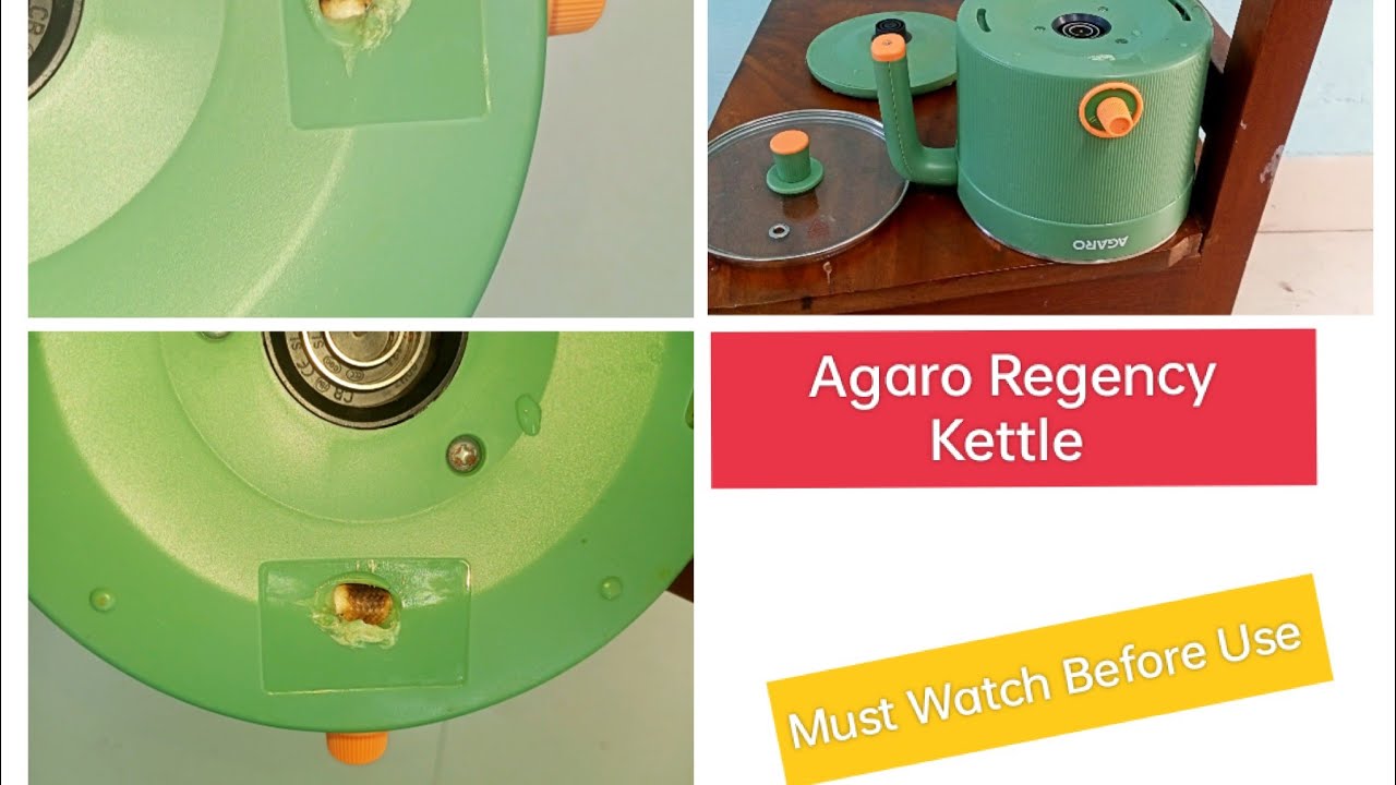 AGARO Regency Kettle Burning🔥 Issue 😲 Must Watch This Video Before or use #agaro #cooking