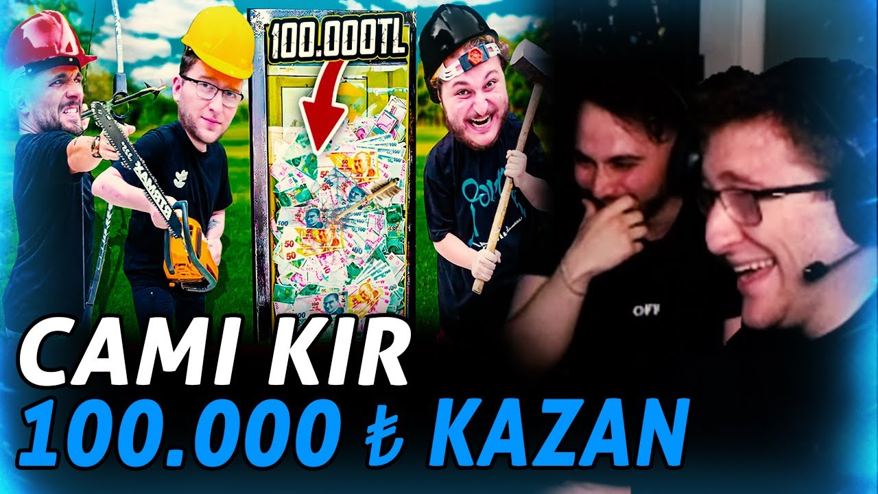 EFE UYGAÇ CAMI KIRAN 100.000 TL KAZANIR İZLİYOR @bicimali @MesutCanTomay