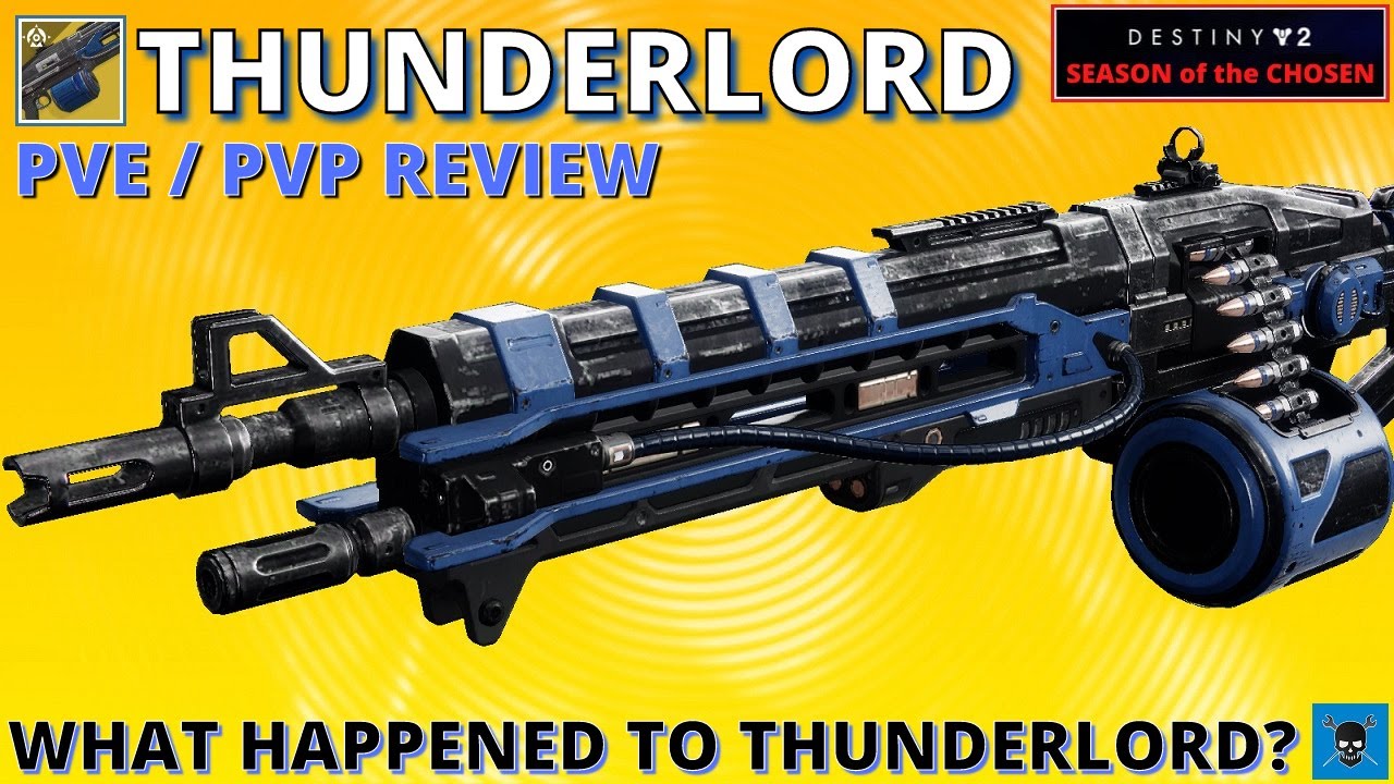 THUNDERLORD [Destiny 2 Season of the Chosen] Is This Heavy Exotic Still A Good Pick?