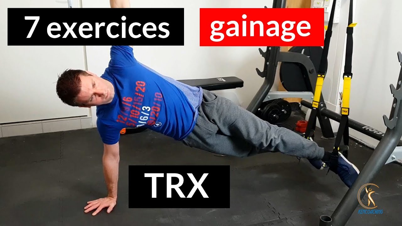 7 exercices gainage [TRX]