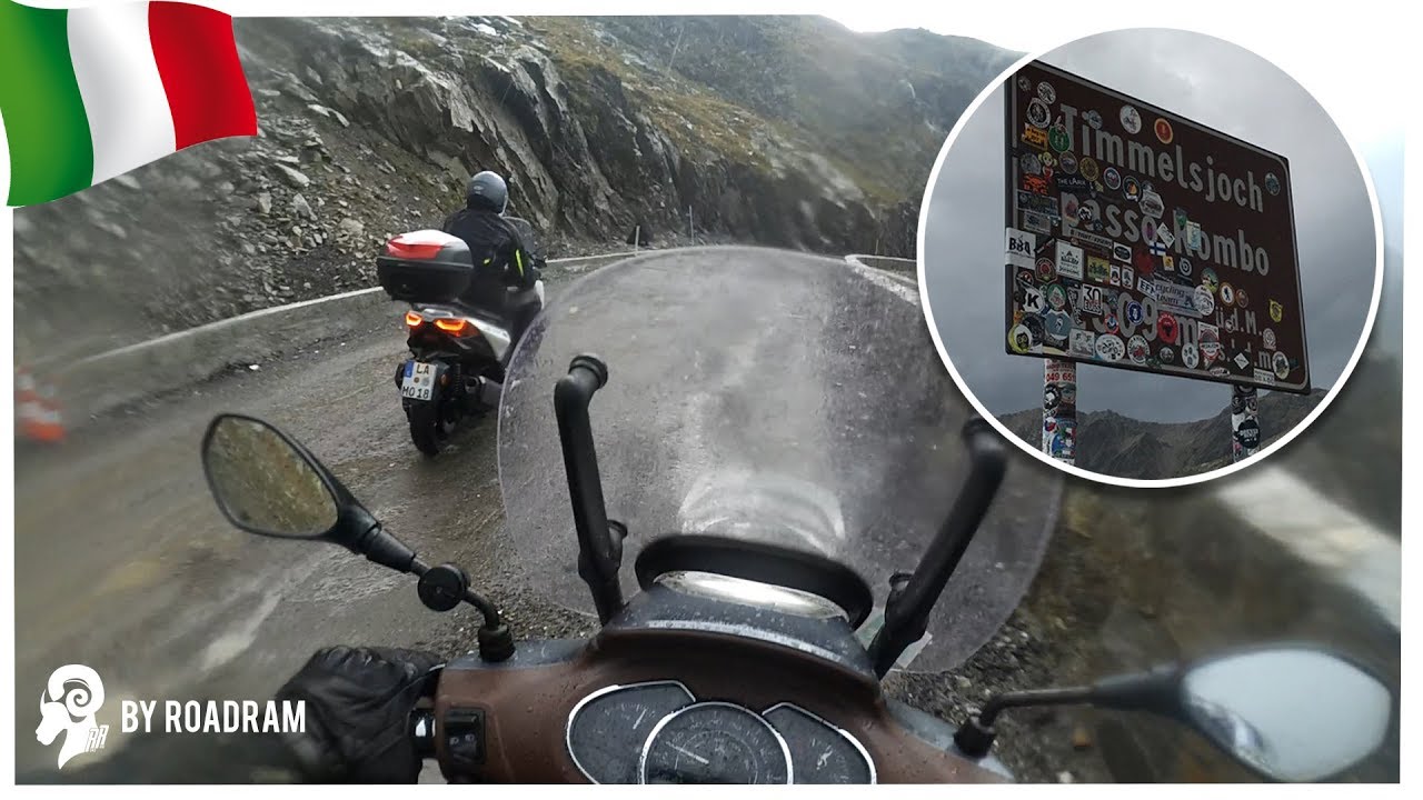 Timmelsjoch...bei Gewitter!?│ ROLLERTOUR (Piaggio Medley 125, Yamaha XMAX300)