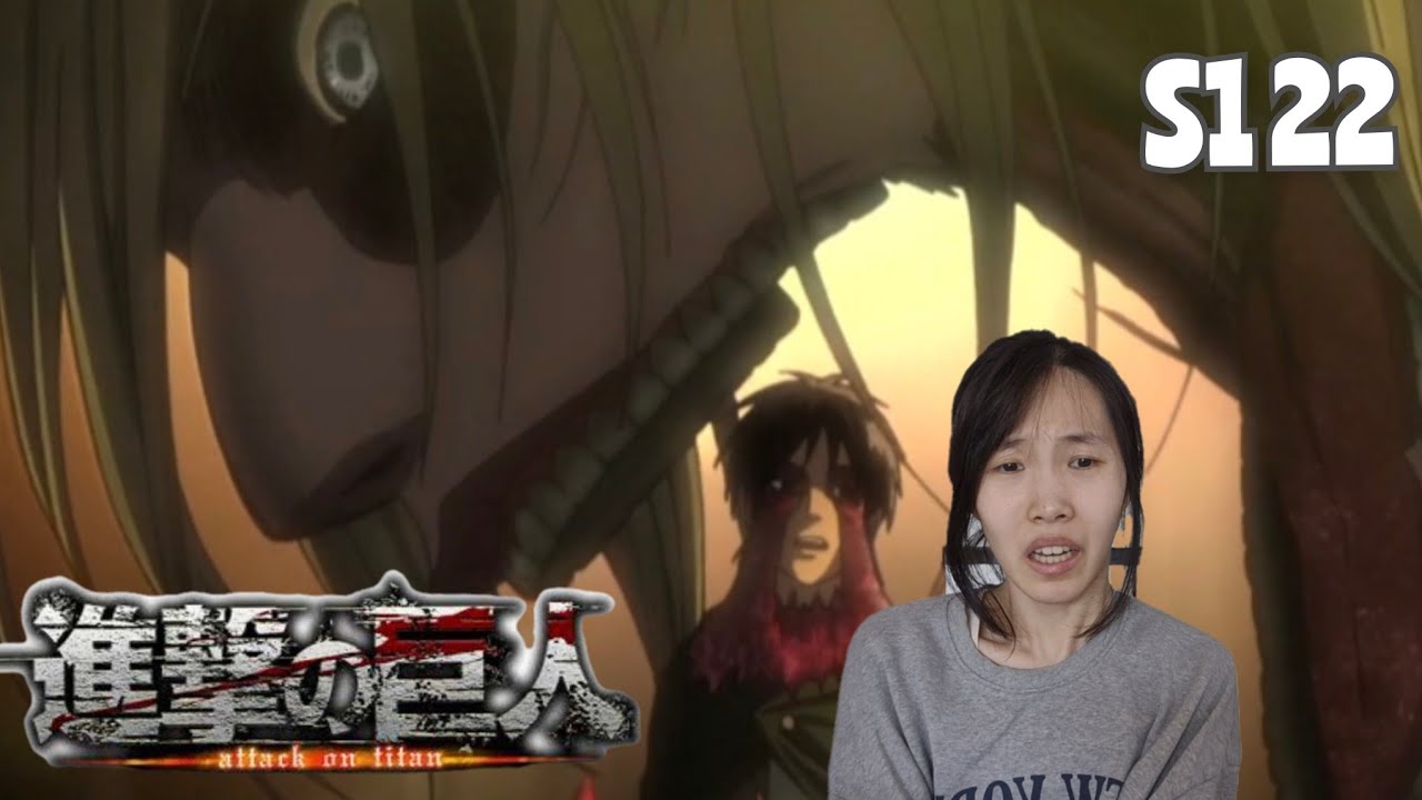 😮‍💨🫨😂 울고 절규하고 총체적 난국 ! | 진격의 거인 22화 리액션 | attack on titan 22 reaction ⚔️