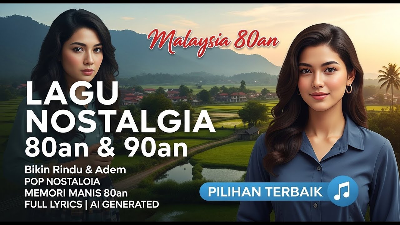 Tak Pernah Bosan Didengar | Slow Rock Melayu Klasik Penuh Kenangan