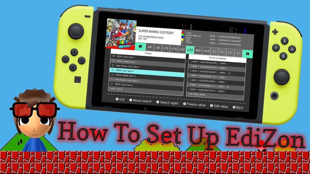 [Switch] How To Set Up & Use Cheats With EdiZon