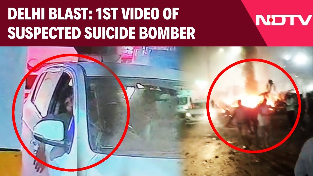 Blast In Delhi | Pics Show Car In Delhi Blast Was Parked Near Site For 3 Hours