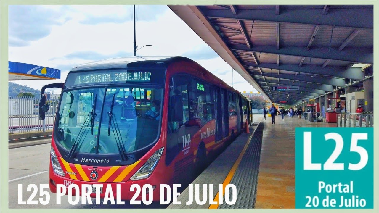 L25 Portal Suba ➡️ Portal 20 de Julio 🚍 Transmilenio Bogotá - Colombia 🇨🇴 [4K/60]