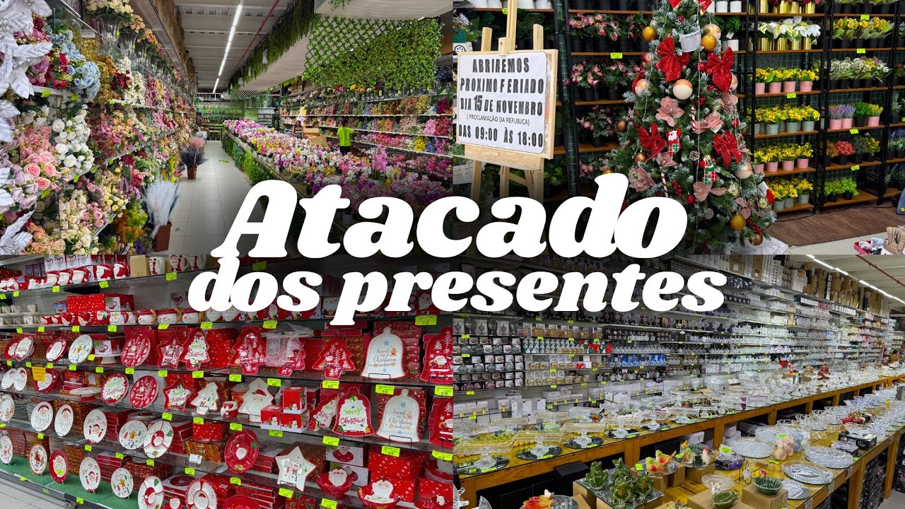 DECORAÇÃO DE NATAL, UTILIDADES DOMÉSTICAS E NOVIDADES! NO MAIOR LOJÃO DE RECIFE!