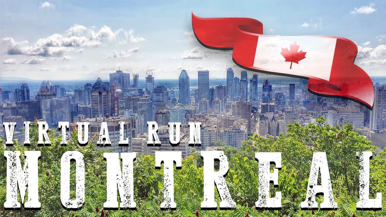 🆃RE🅰DMILL | Virtual 🆁un - MONTREAL - Mt Royal to The Port of Montreal #treadmill #montreal #canada