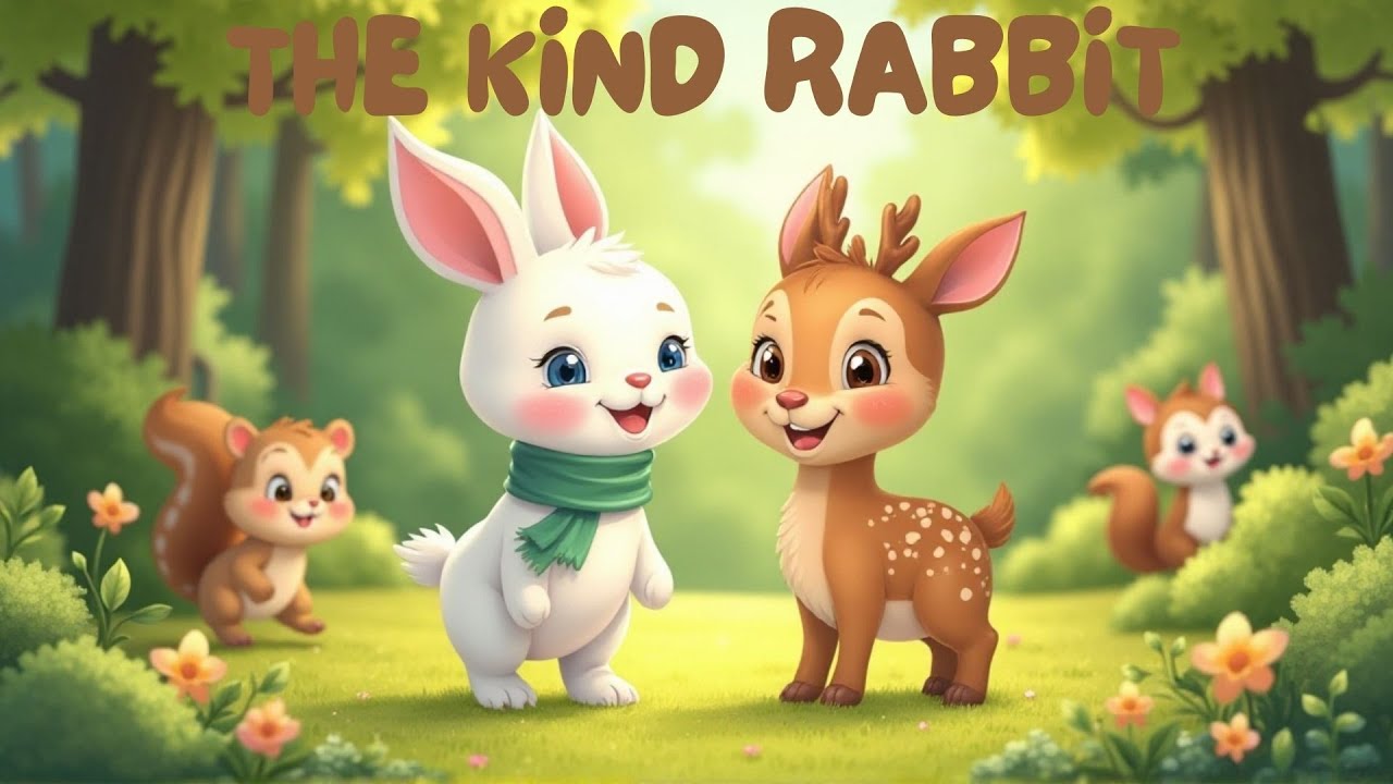 The Kind Rabbit 🐰 | Kids Moral Story | Kindness Always Returns