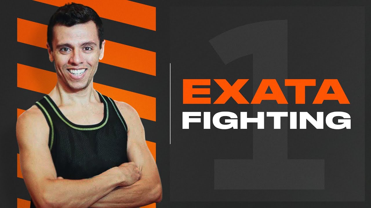 EMAGRE&Ccedil;A lutando EM CASA! | Exata Fighting #1
