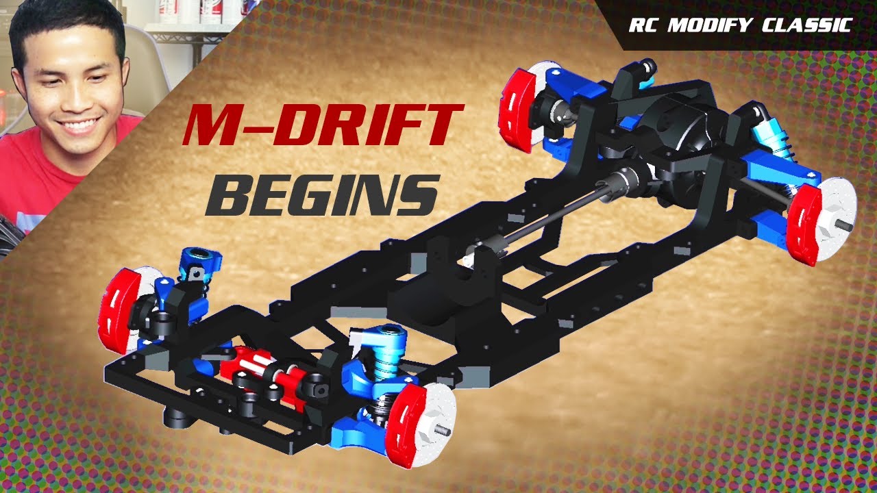 RC Modify S1 25 Part 1 | DDW 1/10 M-Drift 1 RWD 3D Printed Creation - RC Car