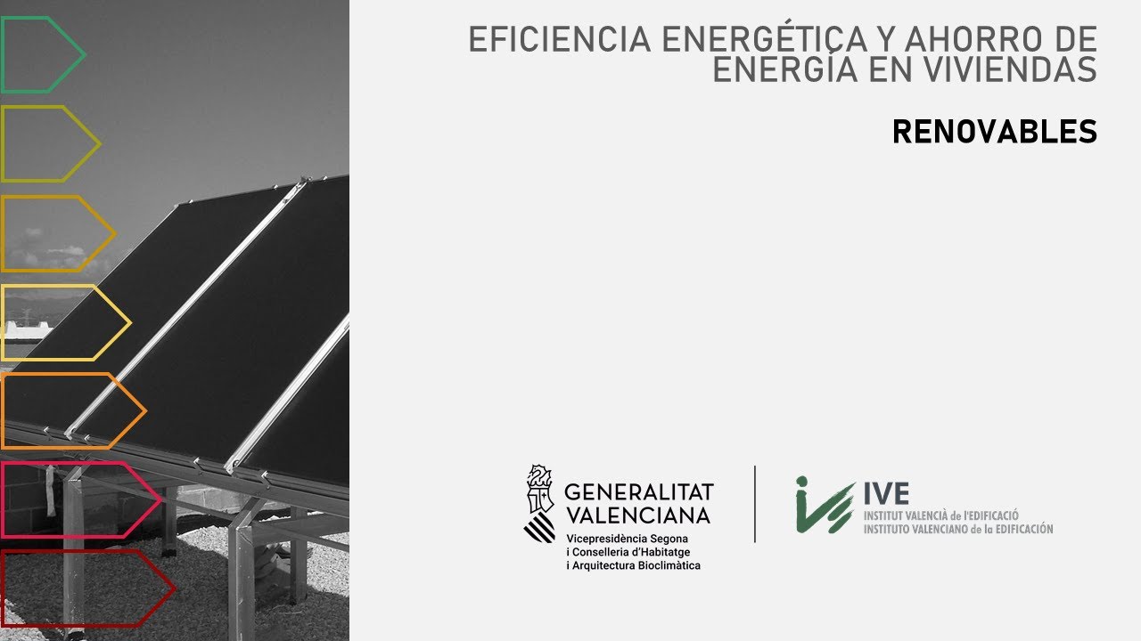 Eficiencia energética y ahorro de energía en las viviendas: Renovables