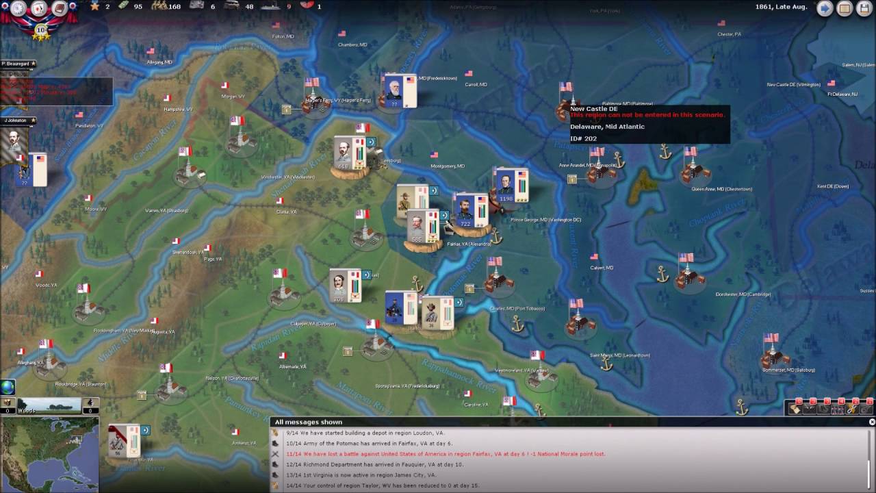 Civil War 2 Gameplay: Battle of Bull Run
