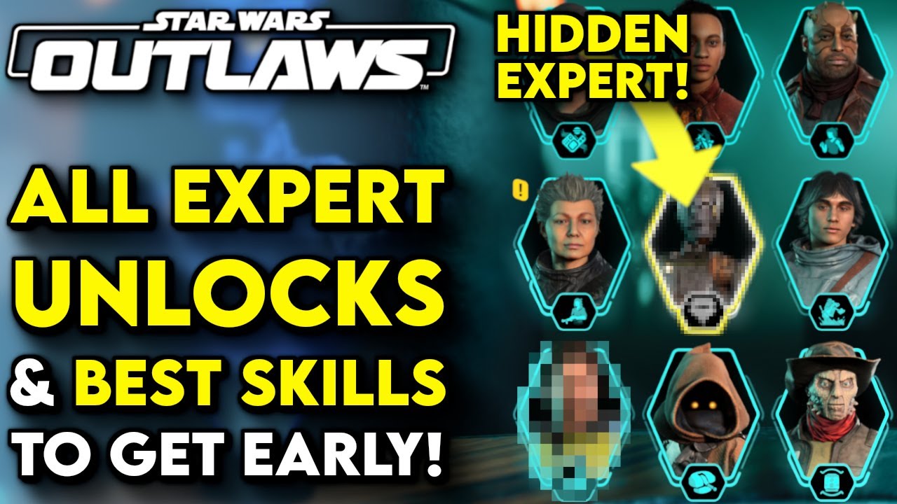 ВСЕ экспертные локации и лучшие способности в Star Wars Outlaws - (Советы и рекомендации по Star ...