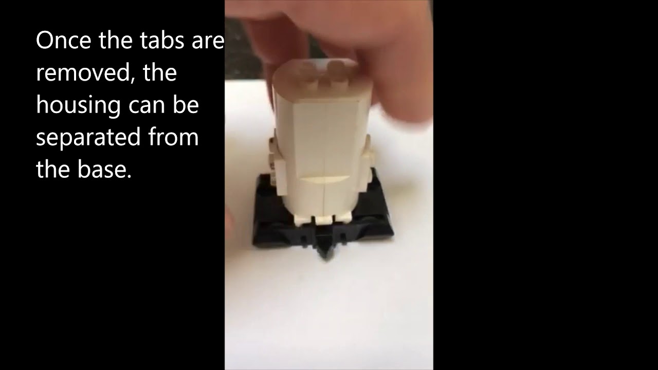 LEGO Monorail Motor Disassembly