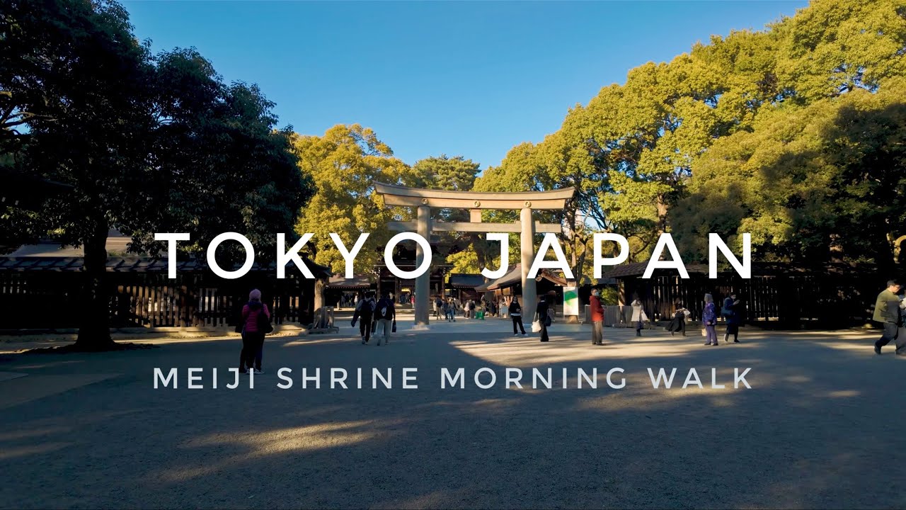 ASMR Discovering Tranquility: A Visit to Meiji Shrine in Tokyo 明治神宮