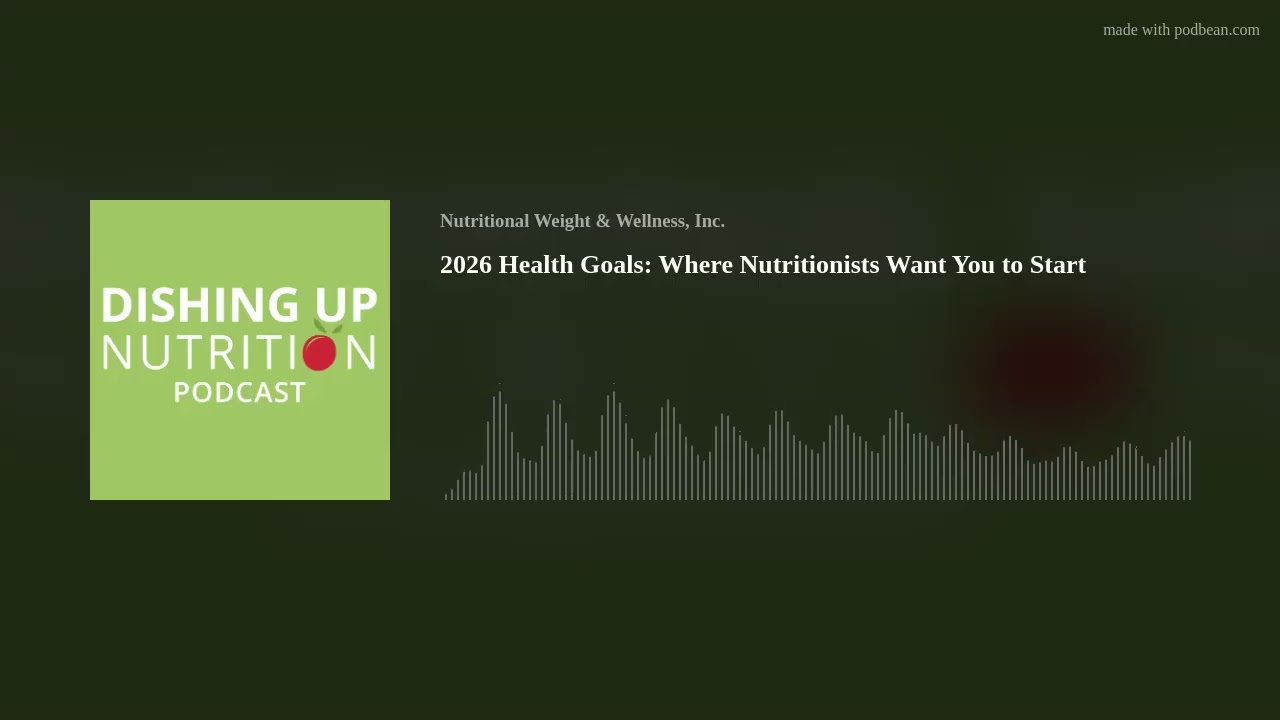 2026 Health Goals: Where Nutritionists Want You to Start