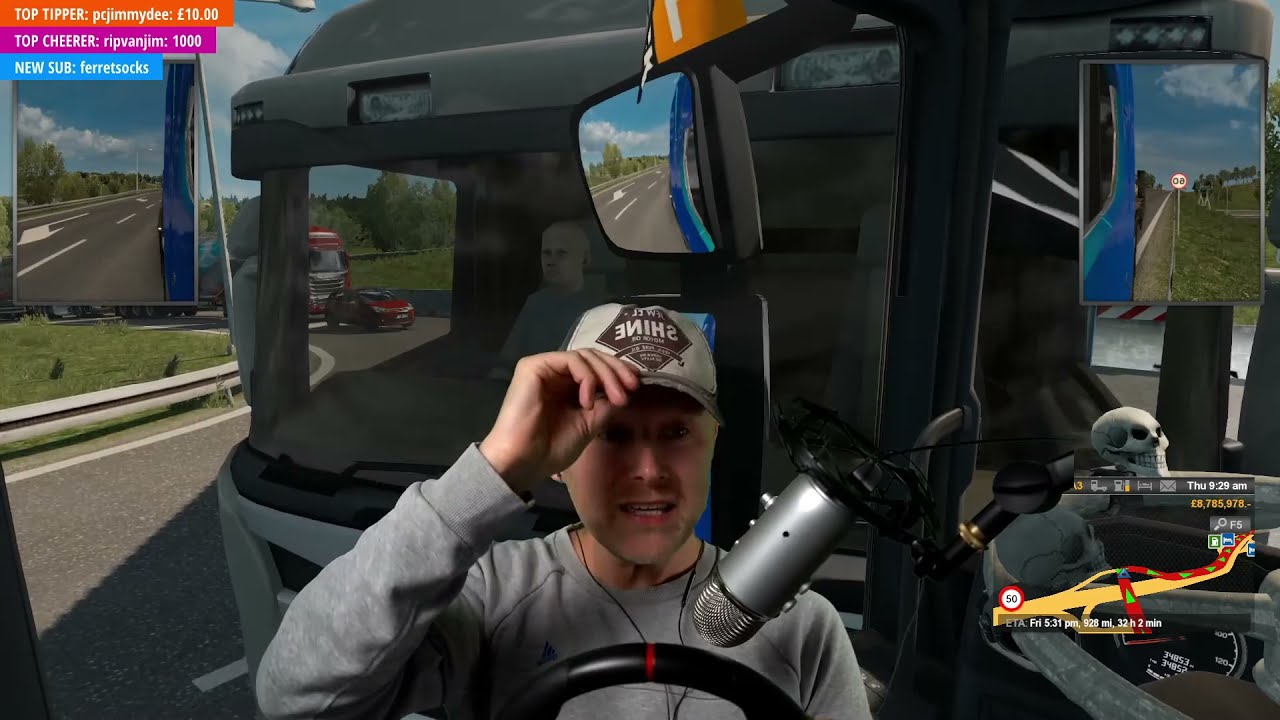 Limmy's Road Rage Incident in Euro Truck Simulator