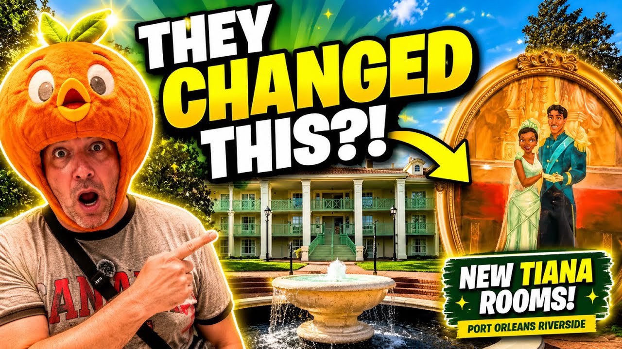 NEW 2026 Disney’s Port Orleans Riverside | Updated Tiana-Themed Rooms Tour