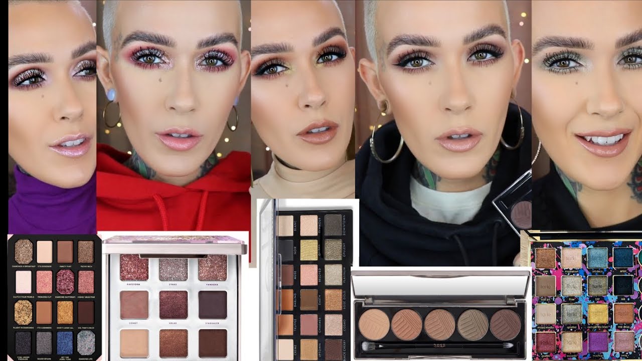 5  Palettes 5 Tutorials! 5 Different Eye Looks Using 5 Different Palettes