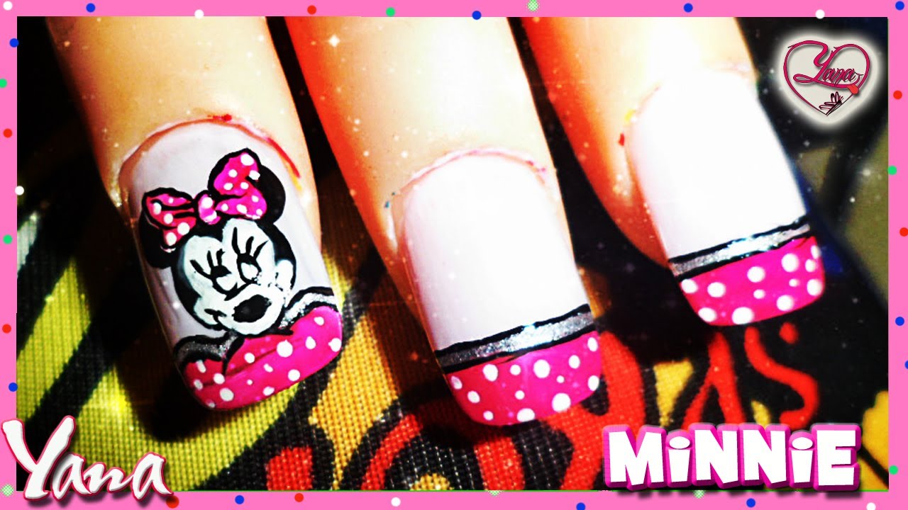 Decorado de Uñas Minnie Mouse - Yanacol