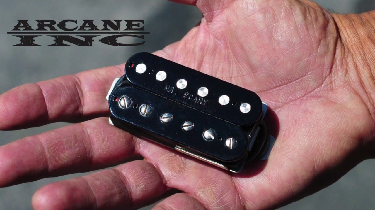 Arcane Inc. George Lynch Mr. Scary Signature Guitar pickup