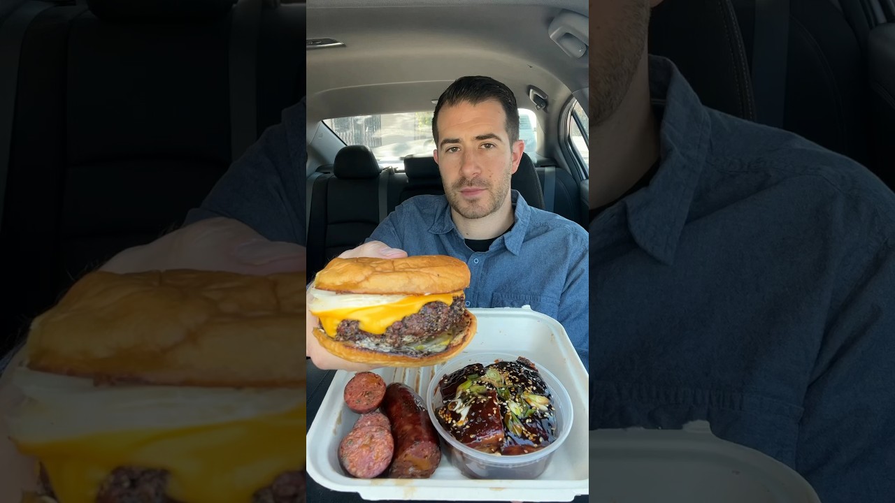 THICC Brisket Burger & Pork Belly #foodreview #bbq #losangeleseats