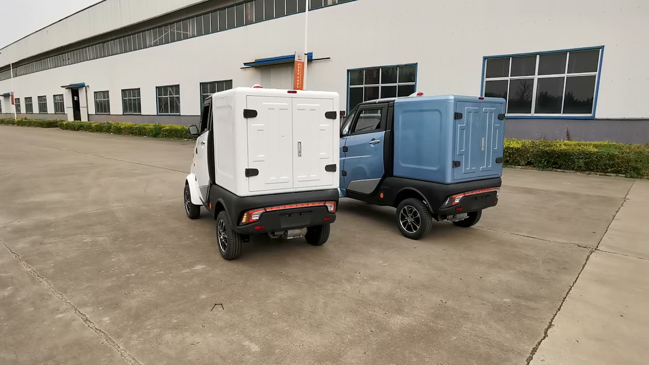 New Model Mini Electric Cargo Transportation Car Electric Delivery Van with EEC COC Approval