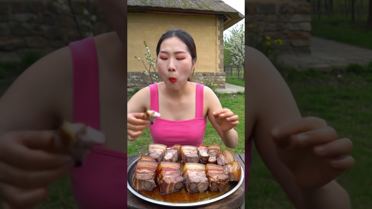 Pork Belly Mukbang #BophaRecipes