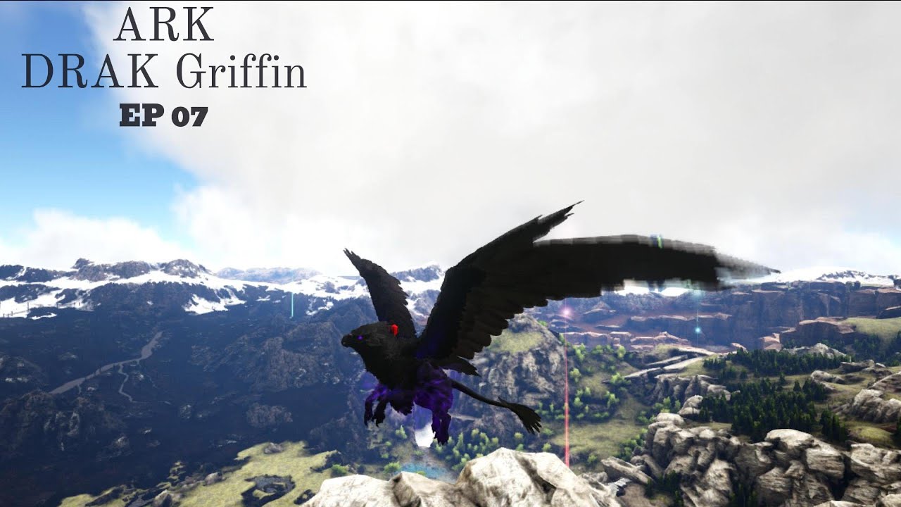 ជិះប្រុសខ្មៅម្តងមើល (Dark Griffin) /Ark Survival Evolved Ep7