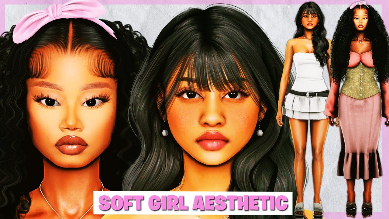 😍 SOFT GIRL AESTHETIC SIM DUMP CC FOLDER & SIM DOWNLOAD!! | DESIGNER, CLOTHES+MORE | SIMS 4 LOOKBOOK