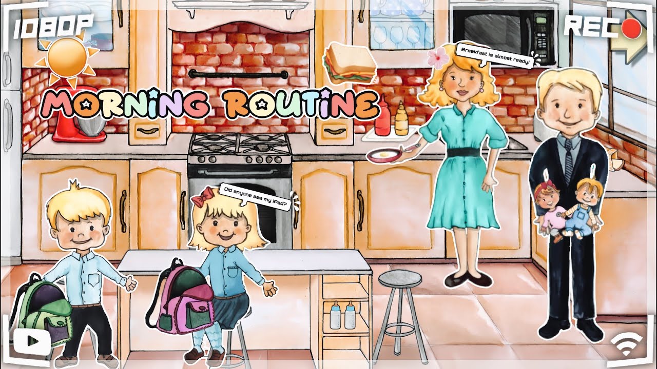 Morning Routine! ~Aesthetic~￼ *w/voice🔊* ~in the Last day of school~ || my play home plus 🌎☀️🌈