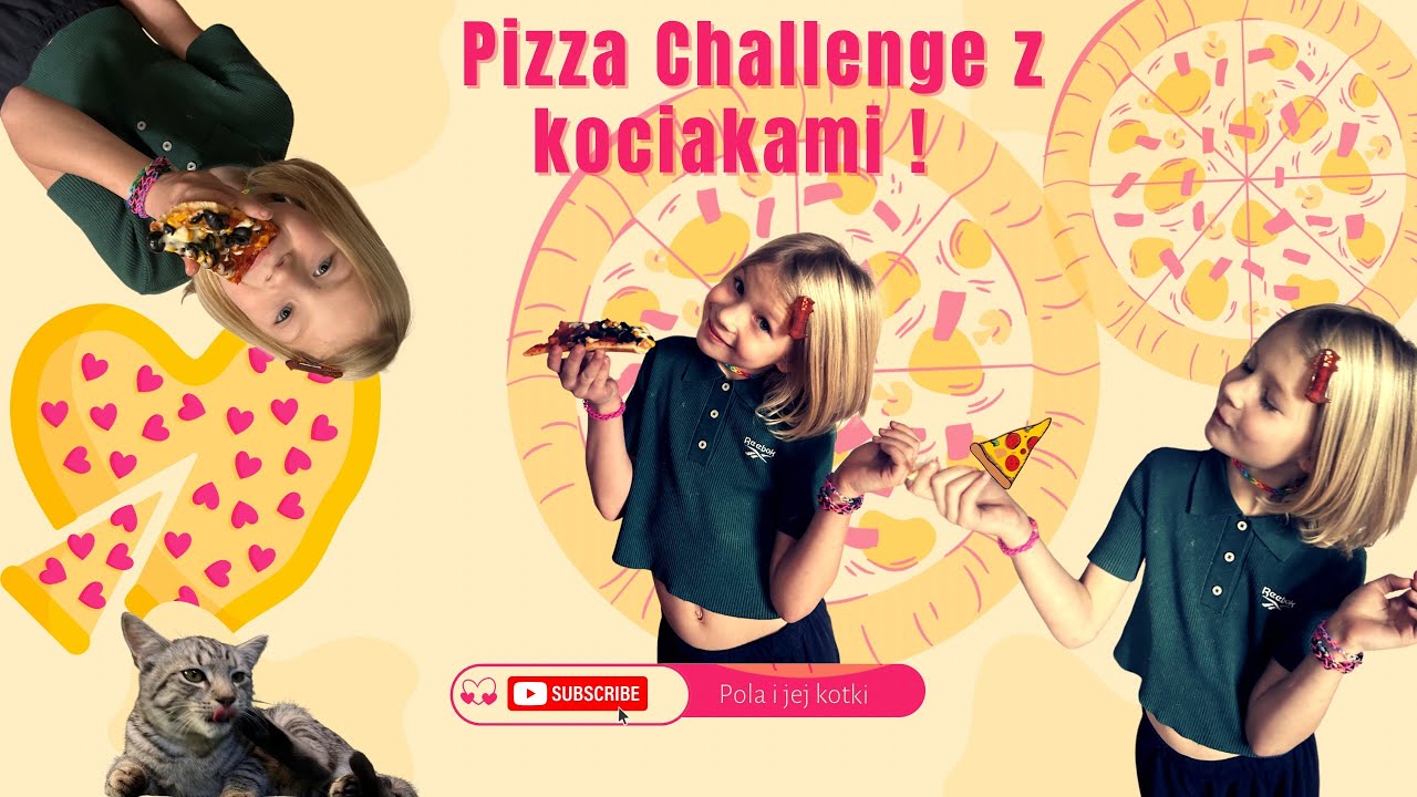 PIZZA CHALLENGE Z KOCIAKAMI !!! 🍕🍕🙀
