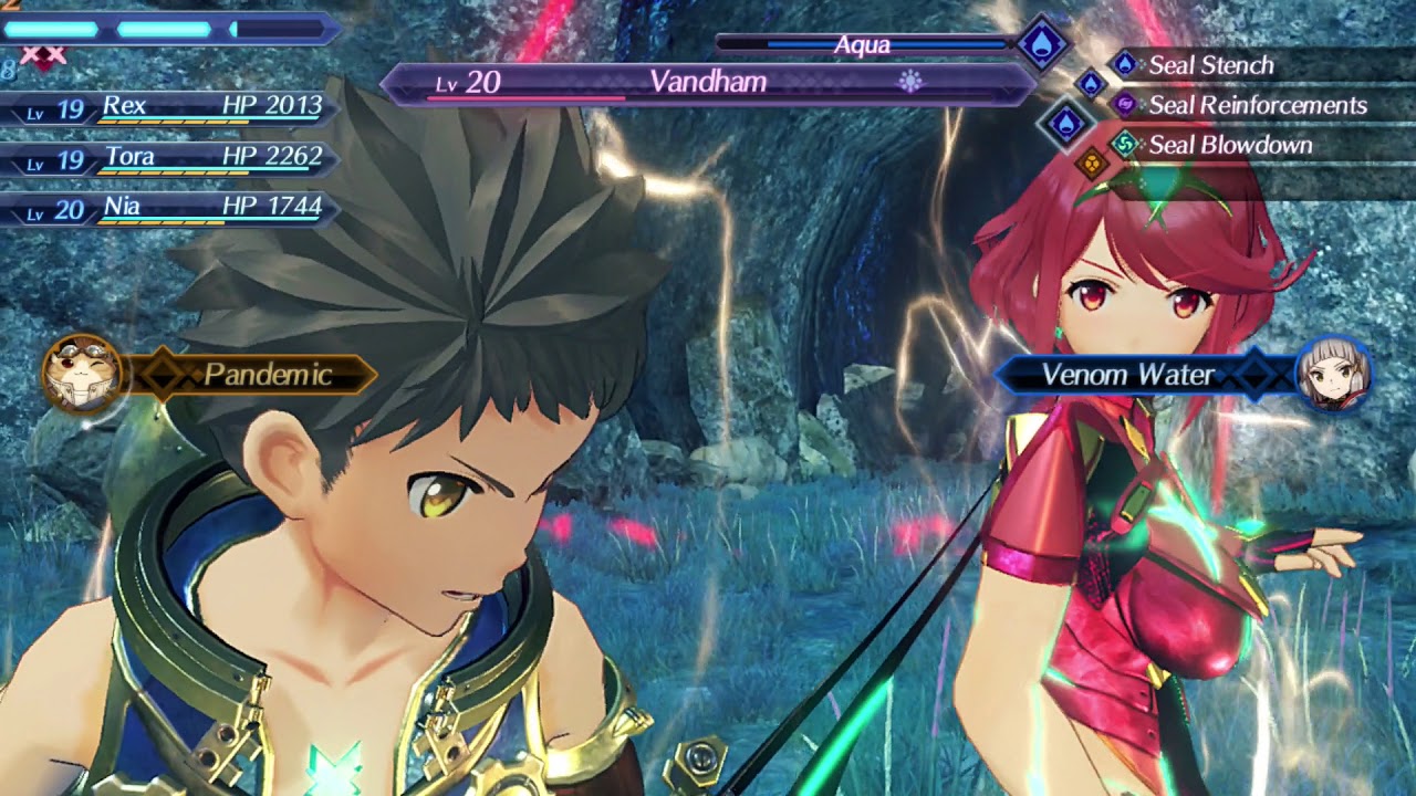 Xenoblade Chronicles 2 Vandham Boss Fight