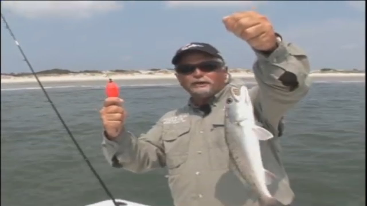 Speckled Seatrout are hard fought off beach at Cumberland Island Georgia on Artificial Shrimp