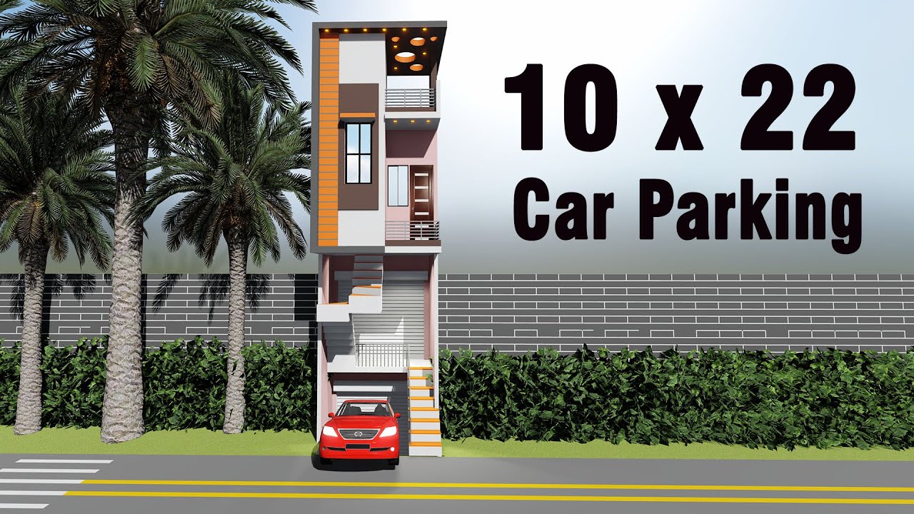 10 by 22 car perking plan , 10x22 shop with besment plan ,10*22 house plan
