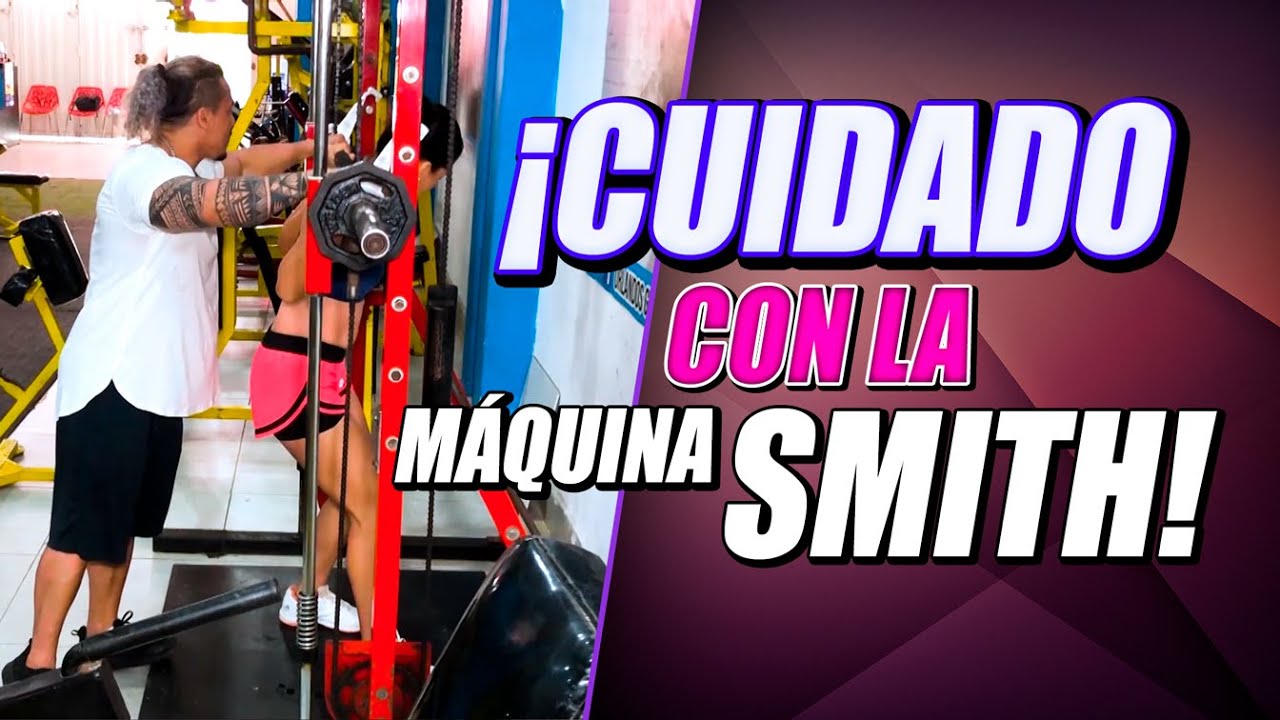 Mucho cuidado con las sentadillas en la maquina smith - Piernas en Smith🔥😱