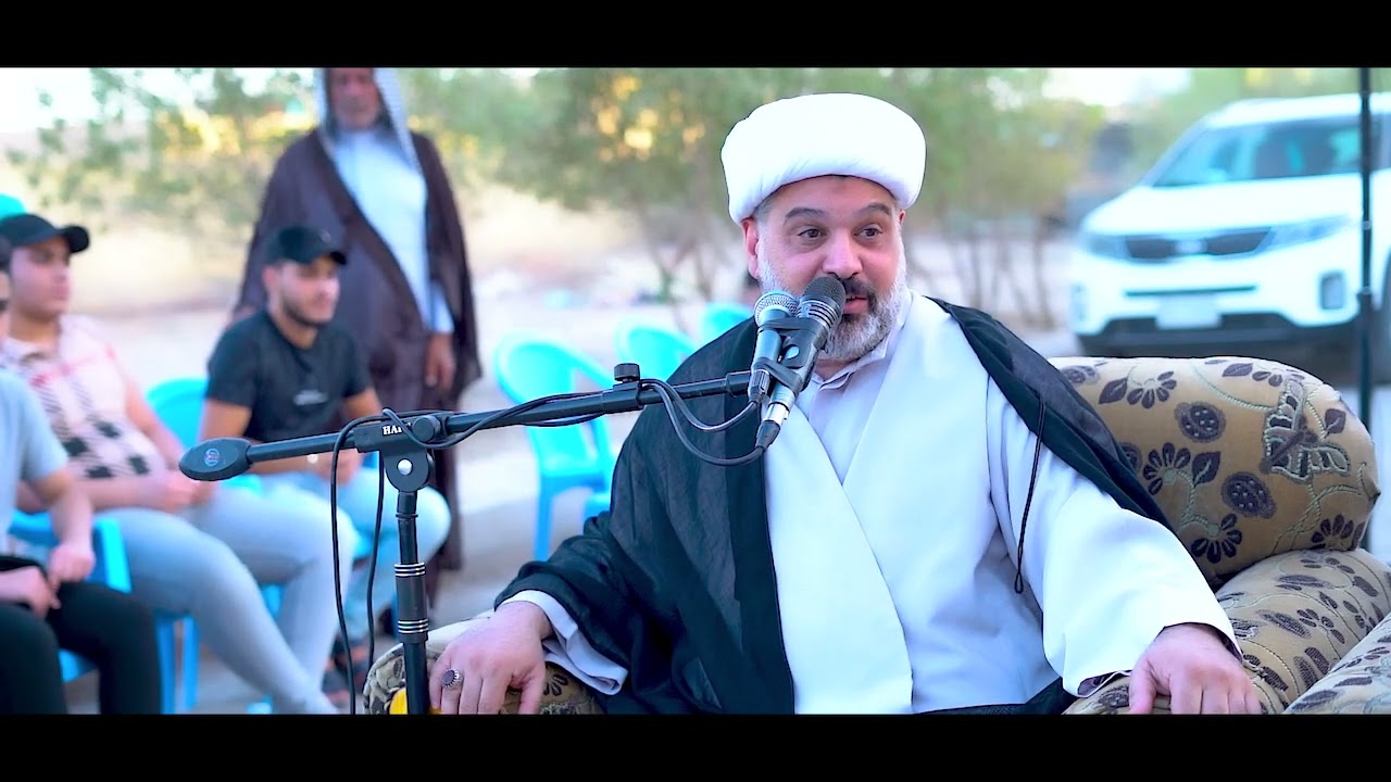 الشيخ كاظم النجفي  والناعي حيدر البدري  الذكرى السنويه  حسن عباس القريشي