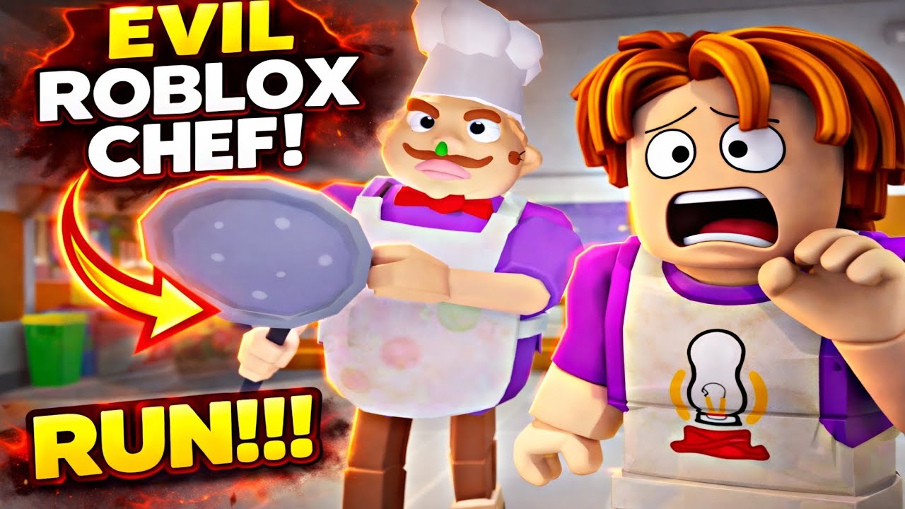 Escape CHEF Kitchen Obby Run!