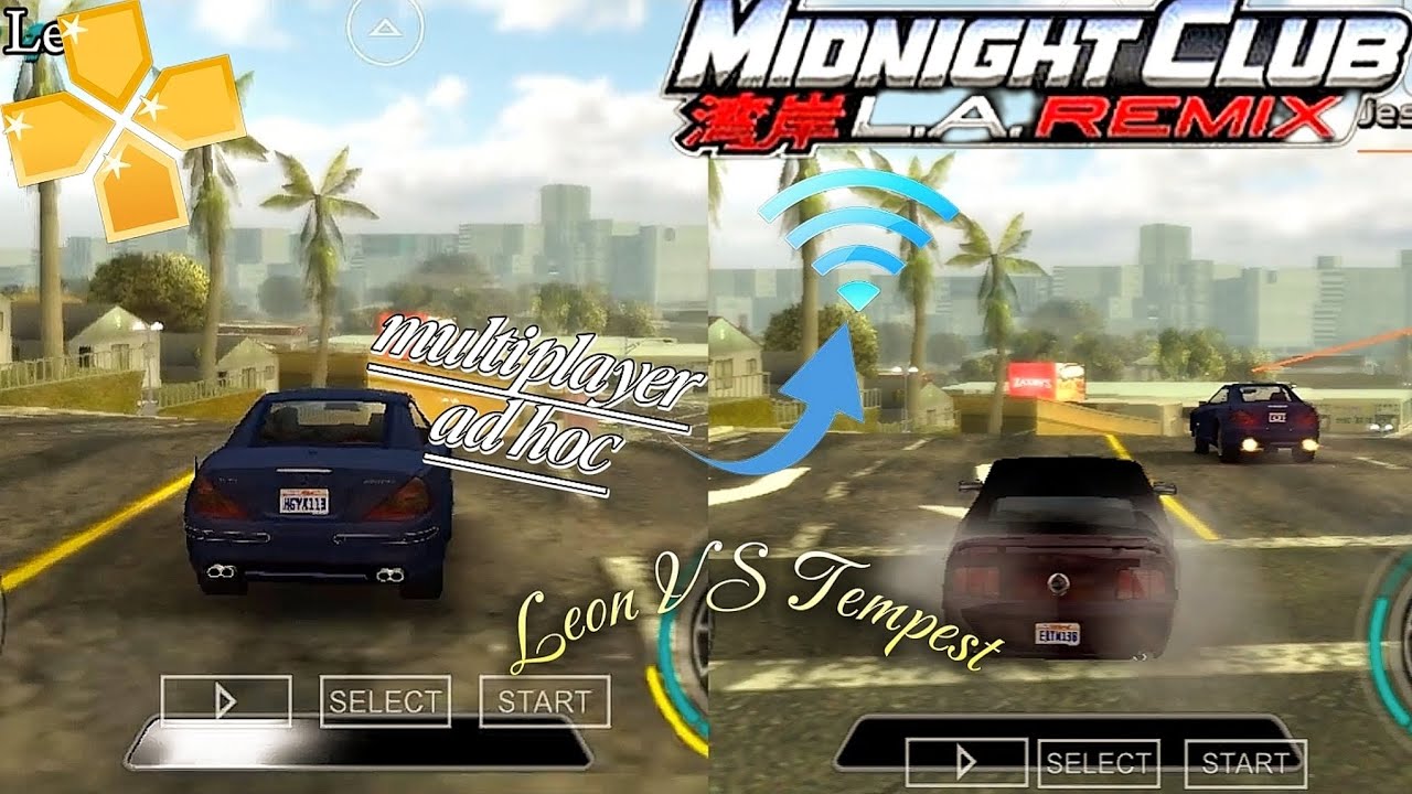 Need For Speed Midnight Club LA | Online multiplayer | Ppsspp Emulator | 1080p 60fps