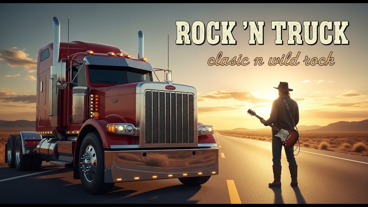Rock N Truck Road Vibes 🔥 Rock Music for Trucker Mood
