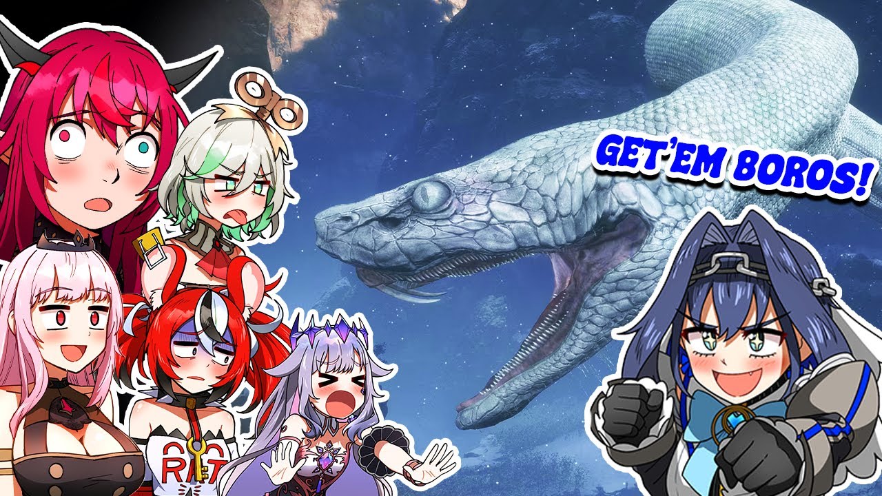 Hololive EN Girls VS The Giant Snake In Sekiro [ Holoive EN ]