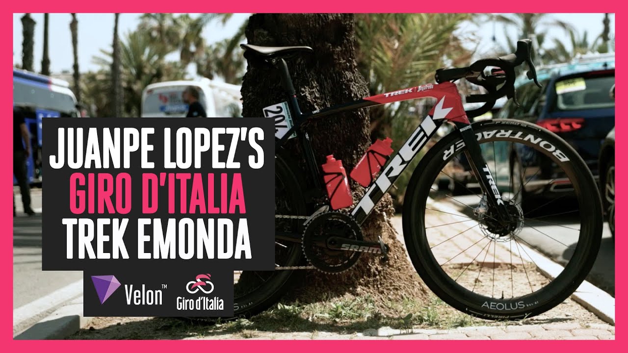 Giro d'Italia SUPERBIKE | Juanpe Lopez's Trek Emonda SLR