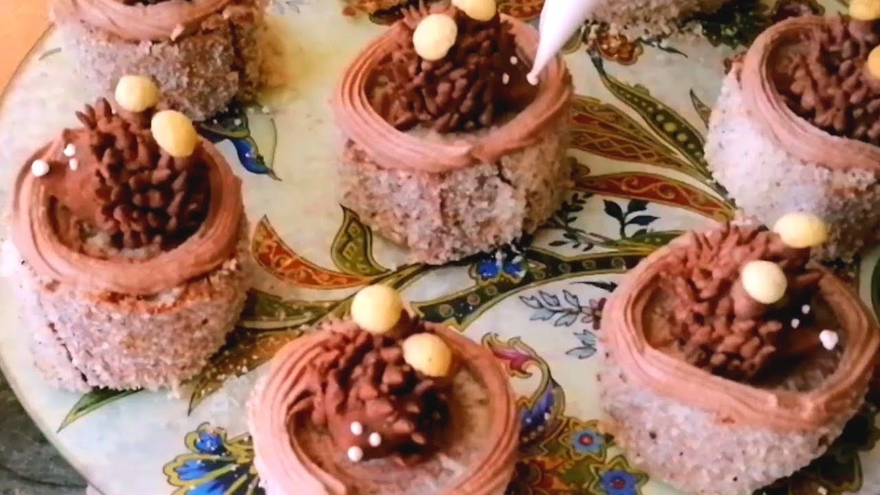 ПИРОЖНОЕ ПЕНЁК с ежатами и пирожное картошка из детства.