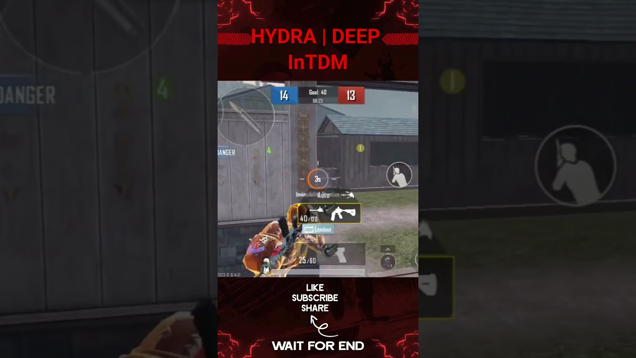 HYDRA | DEEPx in my match hydra member #hydra #hydraclan #pubg #bgmi