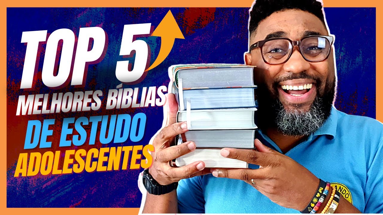 👑 AS 5 MELHORES BÍBLIAS DE ESTUDO PARA ADOLESCENTES? AS 5 Melhores Bíblia Estudo | Flávio Sacramento