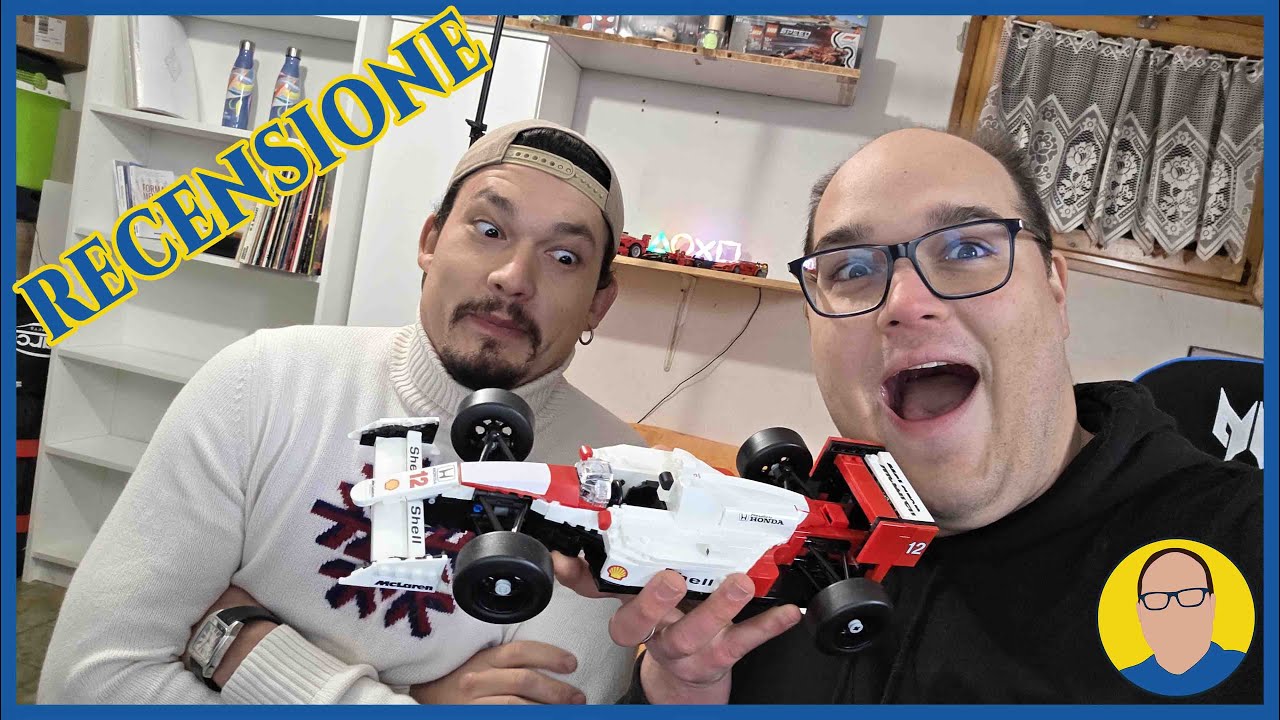 Recensione Lego McLaren MP4/4 e Ayrton Senna