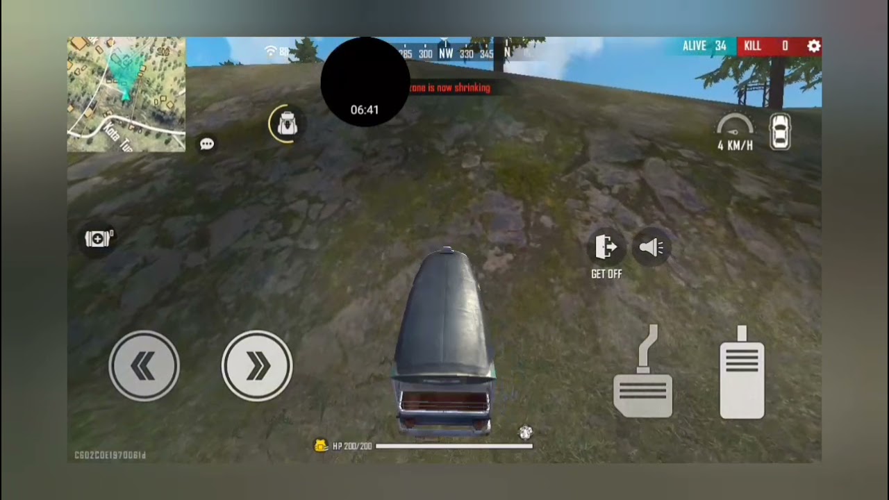 #1 completing mission travel 5000m in free fire