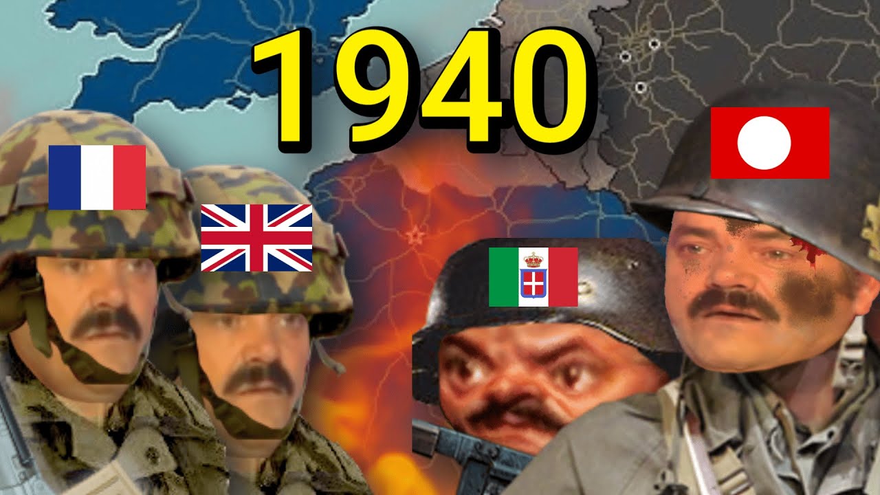La Seconde Gu*erre Mondiale En Risitas (1940)